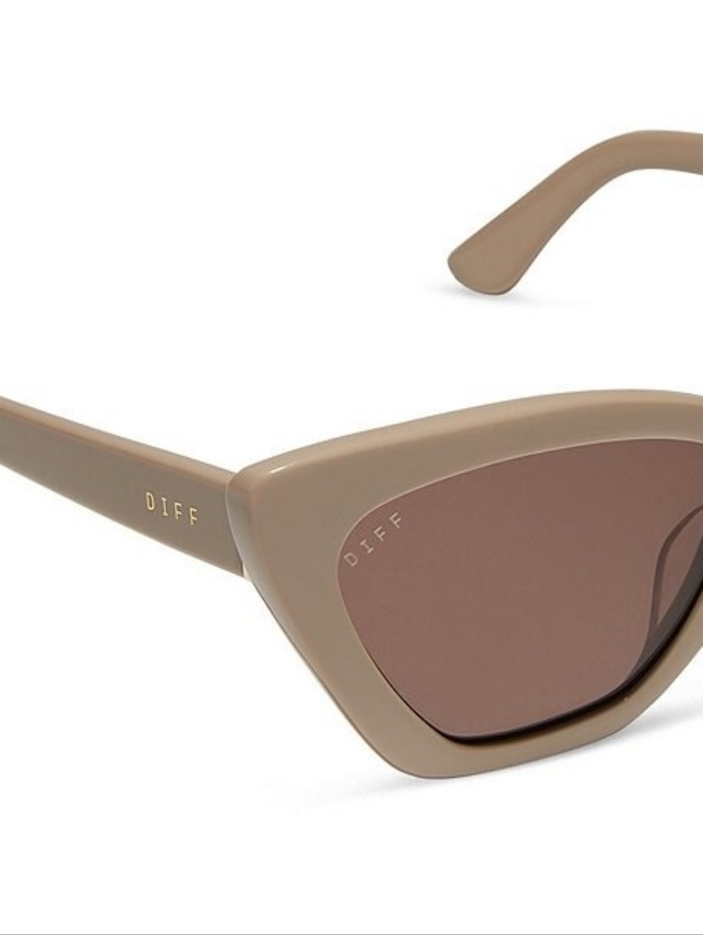 DIFF Eyewear Women's Camila 55mm Cat Eye Almond Sunglasses - Picture 3 of 10
